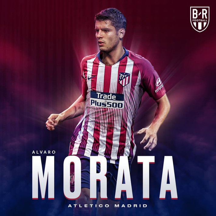 Alvaro Morata đã chính thức chuyển đến Atletico Madrid theo một bản hợp đồng cho mượn từ Chelsea có thời hạn 18 tháng.
