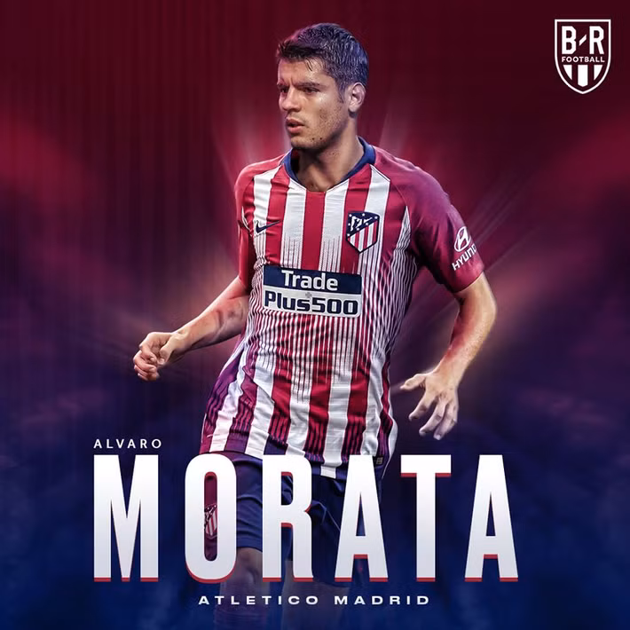 Alvaro Morata đã chính thức chuyển đến Atletico Madrid theo một bản hợp đồng cho mượn từ Chelsea có thời hạn 18 tháng.