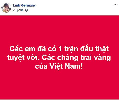 Thậm chí, nhiều dân mạng còn cho rằng lứa cầu thủ Quang Hải, Công Phượng hay Xuân Trường chính là các "chàng trai vàng của Việt Nam" sau tinh thần chiến đấu tuyệt vời qua các giải đấu trong năm 2018 và Asian Cup 2019 vừa qua.
