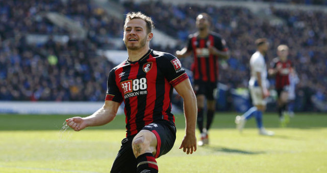 Cậu thủ chạy cánh của Bournemouth, Ryan Fraser hiện đang nằm trong tầm ngắm của Liverpool.