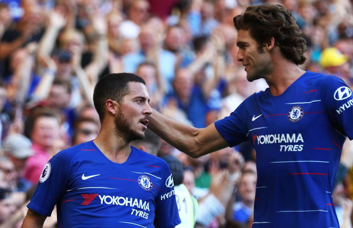 Real Madrid được cho đang tìm cách đưa Eden Hazard về với Bernabeu và cũng đang có mối quan tâm đặc biệt tới hậu vệ trái, Marcos Alonso của Chelsea.