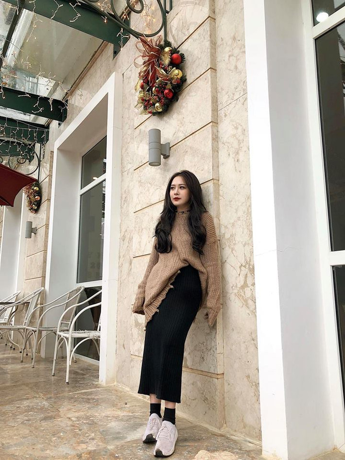 Dư Hàng My cũng biết cách trang điểm để tôn lên nét đẹp của mình.