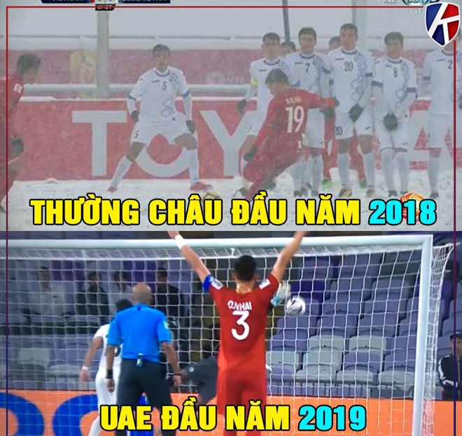 Quang Hải đã mang "cầu vồng tuyết" từ Thường Châu cho tới UAE để đội tuyển Việt Nam mở toang cánh cửa đi tiếp tại VCK Asian Cup 2019.