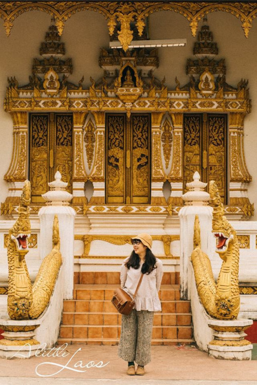 Thậm chí, nhiều người sau khi xem ảnh du lịch Lào của Cẩm Nhung còn khẳng định, check-in ở đây đẹp chẳng kém gì ở Thái Lan hay Campuchia, đúng là Paris của Đông Nam Á.