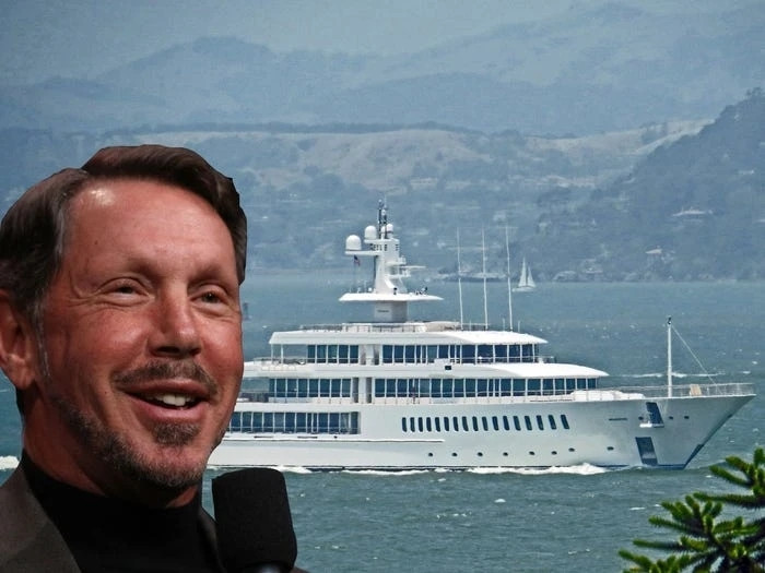 Trong khi đó, tỷ phú Larry Ellison sở hữu siêu du thuyền mang phong cách Nhật Bản, trị giá hơn 112 triệu USD. Ảnh: Yacht Bible.