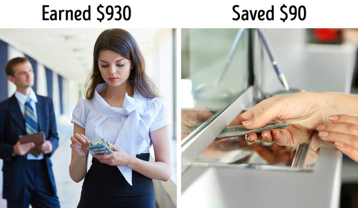 Trong khi đó, phương pháp 10% buộc bạn phải tiết kiệm 10% tiền từ tổng thu nhập của mình. Một phần nhỏ sẽ không ảnh hưởng đến ngân sách hay chất lượng cuộc sống.