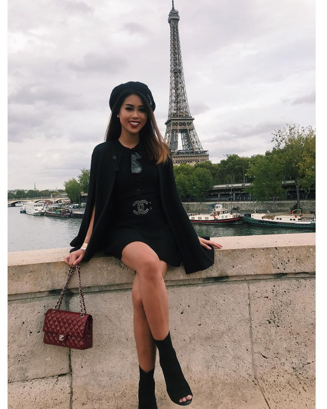 Thảo Tiên thường xuyên khoe ảnh đi du lịch khắp nơi trên thế giới. Ảnh: FBNV.