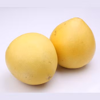 Trọng lượng của bưởi Trung Quốc khá lớn, quả nhỏ nhất tầm 1,5kg, quả trung bình nặng từ 1,8-2,5kg, thậm chí có quả nặng tới 3kg. Ảnh: Alibaba.