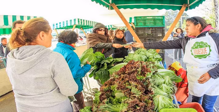 Khu chợ mở ra nhằm phục vụ mục tiêu giảm thiểu rác thải ở thành phố 20 triệu dân.