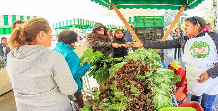 Khu chợ mở ra nhằm phục vụ mục tiêu giảm thiểu rác thải ở thành phố 20 triệu dân.