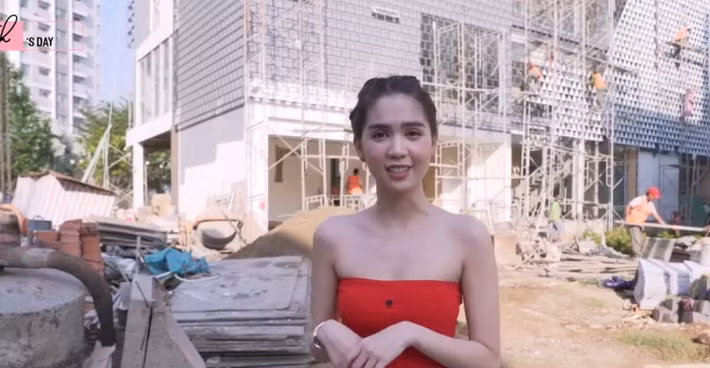 "Nữ hoàng nội y" cho biết mua miếng đất này từ năm 2017 và đến cuối 2018 mới lên thiết kế để xây dựng.