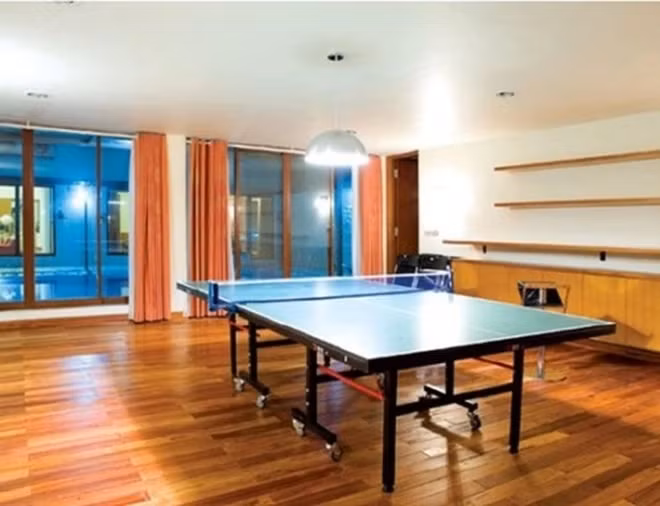 Ngoài ra, trong nhà của diva Mỹ Linh còn có phòng tập thể thao. Ảnh: Internet