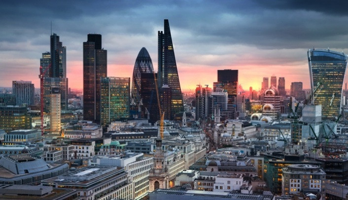 Thủ đô London của nước Anh là nơi có giá nhà đắt đỏ nhất châu Âu, nhưng chỉ xếp ở vị trí thứ 10 trên thế giới. Ảnh: Edie.net.