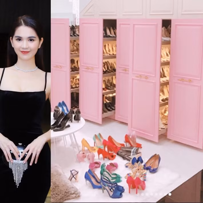 Ngọc Trinh không nằm ngoài danh sách này khi có một tủ đồ hết sức “hoành tráng” từ Hermes, Gucci, Chanel hay Louis Vuitton... với đủ các loại phụ kiện xa xỉ, từ giày, túi đến các trang sức đắt tiền.