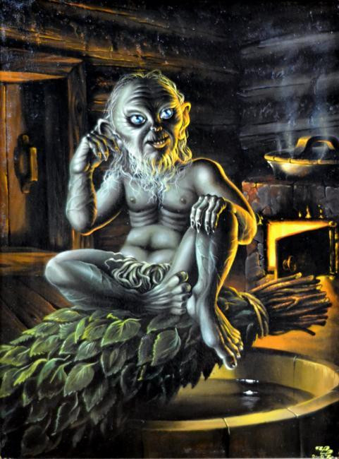 7.Bannik: Bannik, mô tả như một ông già xấu tính luôn luôn gắt gỏng và sở hữu sức mạnh để thay đổi hình dạng và thấy trước tương lai. Ông tiên này hay trù ẻo người khác nếu cảm thấy không hài lòng.