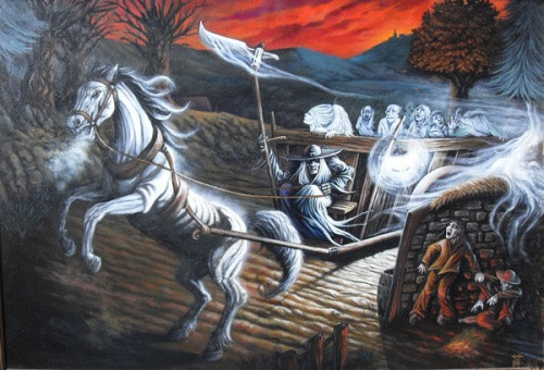 2. Ankou: Là một hoàng tử đẹp trai nhưng sau này đã trở thành người chuyên đi bắt các linh hồn. Ankou là hiện thân của sự chết chóc