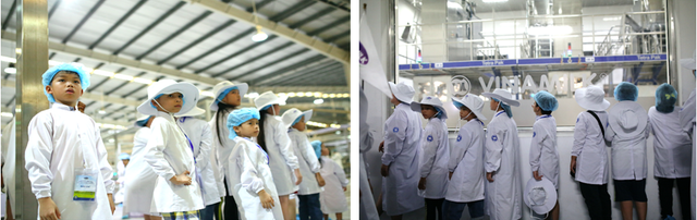 “Siêu” nhà máy sữa đón những vị khách học đường đầu tiên - Hình 2 “Sieu” nha may sua don nhung vi khach hoc duong dau tien-Hinh-2