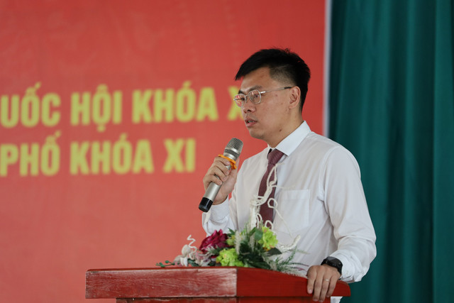 Ứng cử viên ĐBQH Trương Minh Huy Vũ