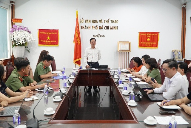 Sở Văn hóa và Thể thao TPHCM họp với các đơn vị liên quan về phối hợp tuyên truyền cuộc bầu cử đại biểu Quốc hội khóa XVI và đại biểu HĐND các cấp nhiệm kỳ 2026-2031