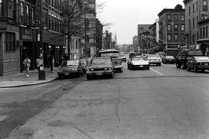 Đại lộ số 7 của Brooklyn vào những năm 1980. Ảnh: Facebook.