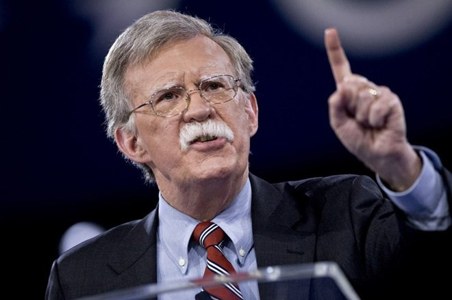 Ông Bolton từng là Đại sứ Mỹ tại Liên Hợp Quốc dưới thời Tổng thống George W. Bush và là Cố vấn An ninh Quốc gia trong nhiệm kỳ tổng thống đầu tiên của ông Trump. Ảnh: Bloomberg.