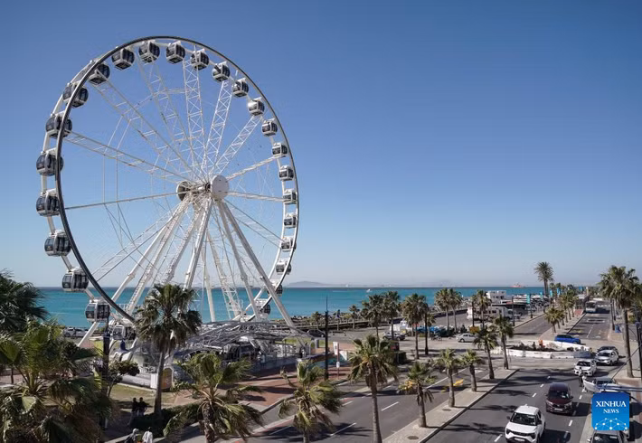 Bức ảnh chụp một góc ở thủ đô Cape Town ngày 20/10.