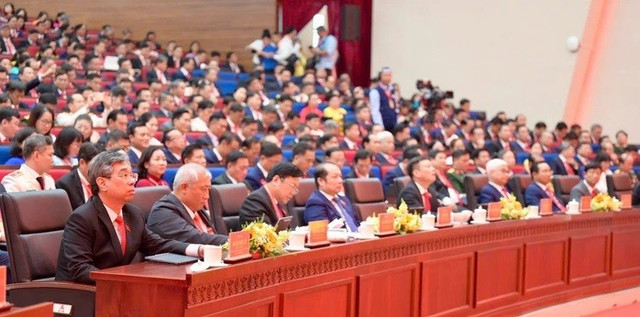 Đại biểu tham dự đại hội; Ảnh: ĐH 3-5717.jpg