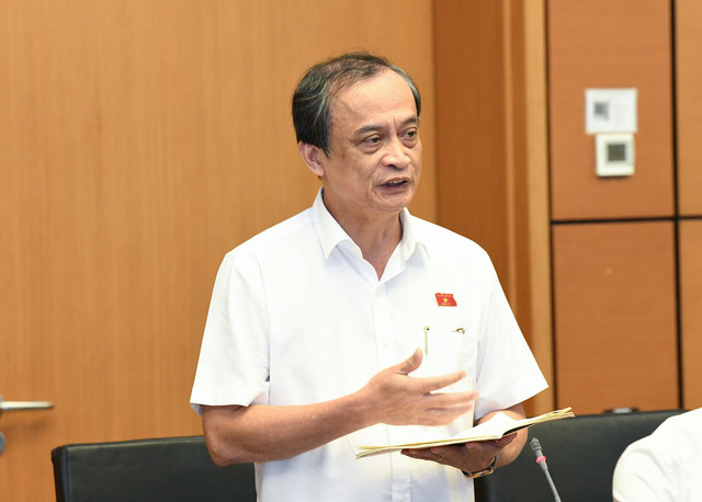 Đại biểu Nguyễn Thanh Phương, Đoàn ĐBQH Thành phố Cần Thơ cho ý kiến tại Tổ anh-13.jpg