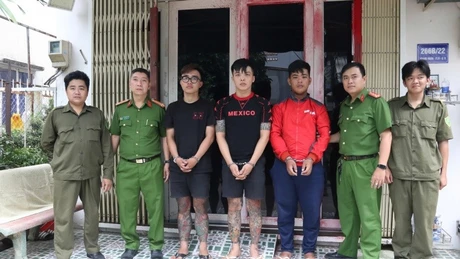 Bắt giữ 3 đối tượng liên quan vụ tạt sơn tại phường Phú Định