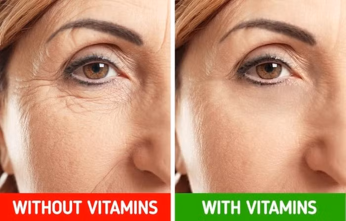 2. Thiếu chất chống oxy hóa Vitamin A, C, E và kali rất cần thiết cho một làn da khỏe mạnh. Các chuyên gia khuyên bạn nên ăn nhiều rau hơn, đặc biệt là cà rốt, bí, cà chua và các loại rau lá xanh. Bạn cũng nên bổ sung dầu ô liu vào chế độ ăn uống của mình.