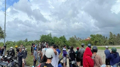 Nam thanh niên bị lũ cuốn tại đại lộ Võ Nguyên Giáp đã được tìm thấy