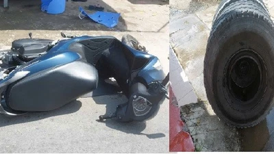 Sự cố giao thông trên Quốc lộ 53 khiến người phụ nữ phải nhập viện