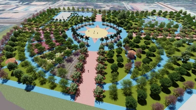 Khởi công công viên Thạnh Lộc chào mừng Đại hội XIV của Đảng