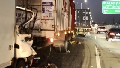 Tai nạn liên hoàn trên cao tốc TPHCM – Long Thành – Dầu Giây