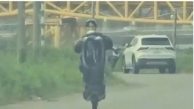 Đà Nẵng: Xử phạt hai thanh niên điều khiển xe máy “bốc đầu” trên đường