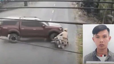 Tây Ninh: Triệu tập tài xế xe bán tải dùng biển số giả, tông xe công vụ 