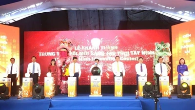 Tây Ninh khánh thành Trung tâm Đổi mới sáng tạo, thúc đẩy chuyển đổi số