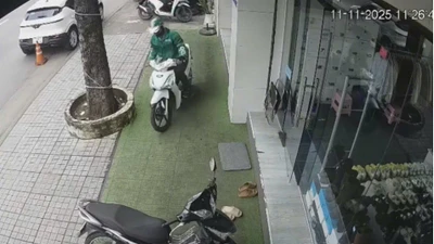 Trộm xe máy chỉ trong 10 giây bị camera ghi lại tại Đồng Nai