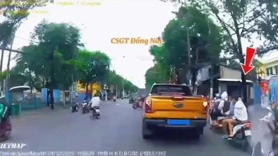 Xử phạt thanh thiếu niên lạng lách, đánh võng trên đường Nguyễn Ái Quốc