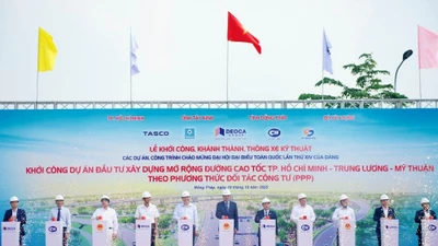 Dự án mở rộng cao tốc TPHCM – Trung Lương – Mỹ Thuận chính thức khởi công