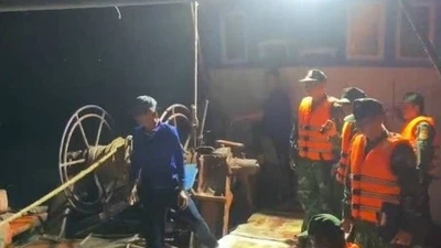 Vĩnh Long: Phát hiện hai tàu cá hoạt động sai tuyến khai thác