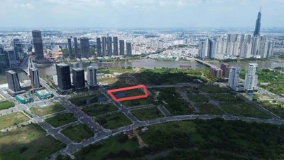 Cận cảnh lô đất tại Thủ Thiêm được TP HCM đề xuất xây tháp 99 tầng