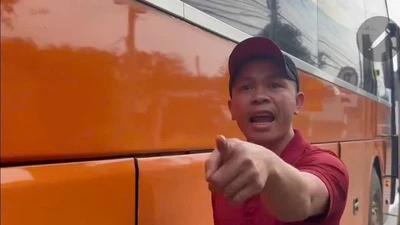 Làm rõ sự việc lơ xe khách bị cho là định hành hung người đi xe máy