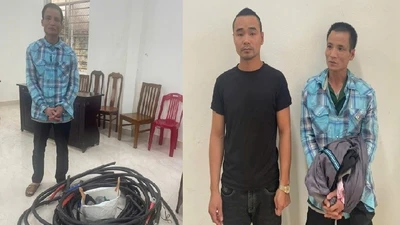 Bắt đối tượng cắt dây điện ở trạm biến áp lấy tiền đánh bạc