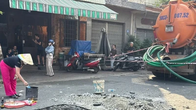 Tai nạn lao động xảy ra tại hố ga khu vực chợ Ngọc Hà