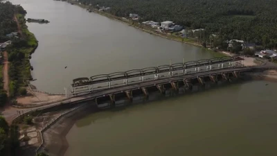 Vĩnh Long: Xâm nhập mặn tăng mạnh giữa tháng 3