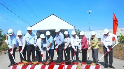 Tây Ninh: Khởi công tuyến đường liên vùng từ Quốc lộ 62 đến Đồng Tháp