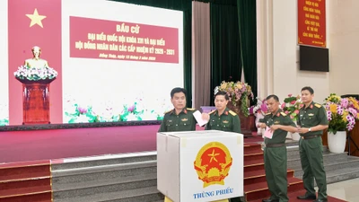 Từ thành phố đến vùng biên, Đồng Tháp tưng bừng trong ngày hội bầu cử