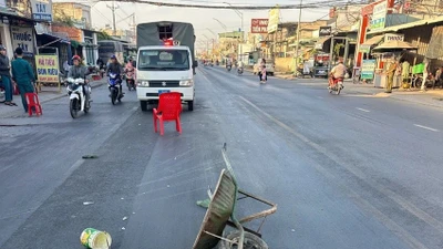 Tây Ninh: Va chạm ô tô trên đường tỉnh 824, người đàn ông 76 tuổi tử vong