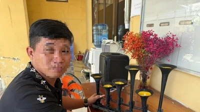 Tài xế đăng clip bóp còi hơi Basuri trên TikTok bị CSGT mời làm việc